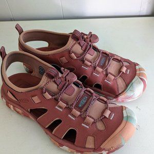 Women's Keen Solr Sandal Shoes Size W10 Coral